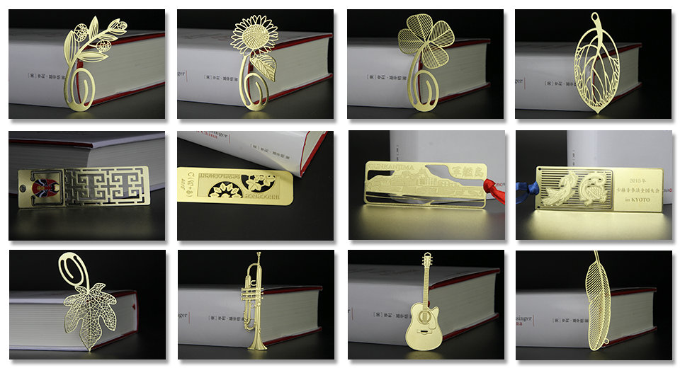 PREORDER: Elegy (Original Character) Gold Plated Metal Bookmark