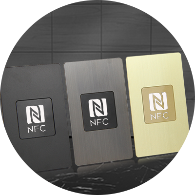 Customized RFID Chip Card NFC Metal Card Contactless Chip Card for Access Control-Greatnameplates.com