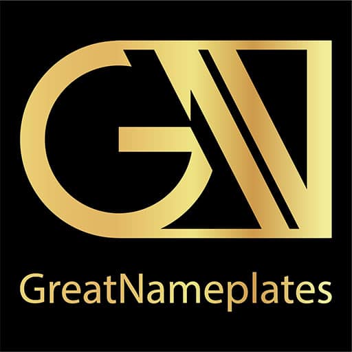 The site icon of GreatNameplates.com